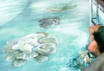 мозаика в бассейне