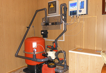 монтаж бассейнового оборудования