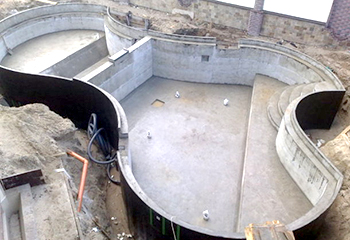 строительство бассейна