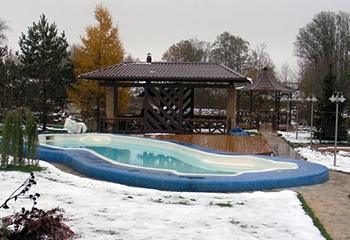 начало расконсервации бассейна